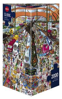 Puzle Heye, 69 cm x 97 cm, 2000 gab., daudzkrāsaina