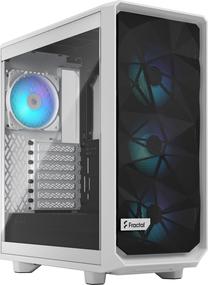 Kompiuterio korpusas Fractal Design Meshify 2 Compact RGB TG Clear Tint FD-C-MES2C-08, balta sp.