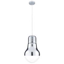 Šviestuvas kabinamas Searchlight Metal & Glass 9030CC, E27, 1 x 10 W, skaidri sp. / chromo sp.