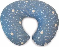 Barošanas spilvens Chicco Boppy Moon & Stars, zila krās./balta krās.