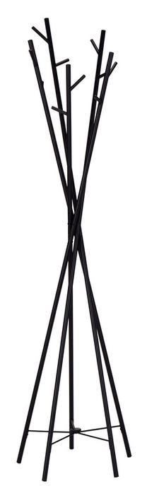Drabužių kabykla W35, 180 cm, juoda sp.