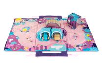 Žaidimų kilimėlis Miniland Fairy 75008, 43 cm x 34 cm, rožinė sp./violetinė sp.