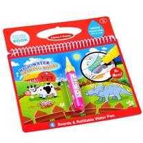 Набор для раскрашивания Jokomisiada Magic Water Drawing Book Animals, красный цв.