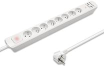 Sprieguma stabilizatori Qoltec Surge Protector, 1.8 m