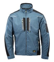 Darba jaka vīriešu Polstar Seven Kings Pro, melns krās./gaiši zila krās., 2XL izmērs