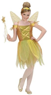 Kostīms bērniem Widmann Forest Pixie, zelta krās., 140 cm