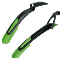 Purvasaugių komplektas SKS X-Blade & Shockblade, plastikas, juoda sp./žalia sp., 29", 2 vnt.