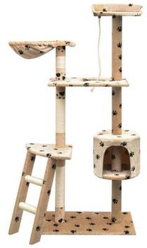 Kačių draskyklė VLX Paw Prints, 97 cm x 40 cm x 150 cm