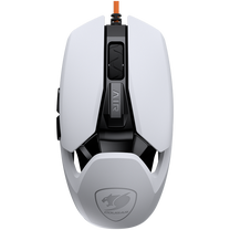 Laidinė žaidimų pelė Cougar Gaming Airblader, balta sp.