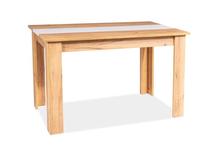 Stalas, ąžuolo sp./balta sp., 120 cm x 68 cm x 75 cm