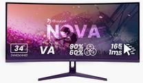 Monitorius Arozzi Nova AZ-NO-34T2K165-PP, VA, 165 Hz, UWQHD, 34"