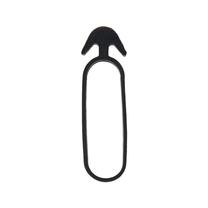 Augalų tvirtinimo žiedai Bradas Anchor Rubber Tie Vmq, 4 cm x 0.4 cm, 4 cm, guma, juoda sp.