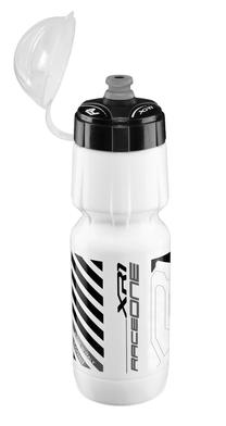Ūdens pudele RaceOne XR1 BOTT104, balta krās./melna krās., plastmasa, 0.750 l