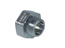 Savienojums TDM Brass 116C, 3/8 collas – ārējā vītne / 1/2 collas – iekšējā vītne, 1/2" x 3/8"