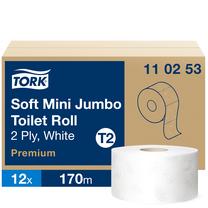 Tualetes papīrs Tork Premium Mini Jumbo 110253, 2 sl, 12 gab.