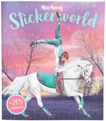 Обучающая игрушка Depesche Miss Melody Stickerworld, розовый цв.
