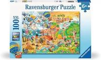 Dėlionė Ravensburger Four Seasons Fun, 36 cm x 49 cm, 100 vnt., įvairių spalvų