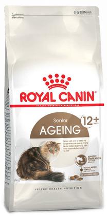 Sausā kaķu barība Royal Canin Senior Ageing 12+, vistas gaļa, 4 kg