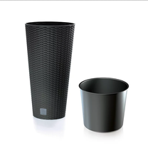 Gėlių vazonas Rato, polipropilenas (pp), Ø 20 cm, ruda sp.