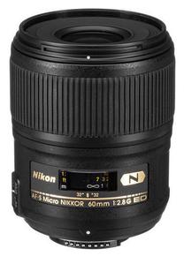 Objektyvas Nikon AF-S Nikkor 60mm f/2.8G ED Micro