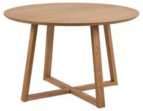 Stalas Malika Dining Table, ąžuolo sp., 120 cm x 120 cm x 75 cm