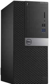 Stacionarus kompiuteris Dell OptiPlex 7040 MT, atnaujintas Intel® Core™ i7-6700, 3 TB, DDR4 16 GB, SSD+HDD 1 TB 2 TB, AMD Radeon R7 240 4 GB, Windows 10 Pro RM30862