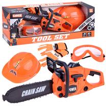 Детский набор инструментов, бензопила Cayee Power Tools, oранжевый цв.