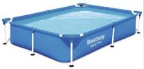 Baseinas, karkasinis Bestway Steel Pro LT8143, mėlyna sp. 221 cm x 150 cm x 43 cm