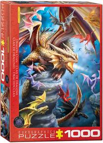 Dėlionė Eurographics Dragon Clan 6000-5475, 67.6 cm x 48.9 cm, 1000 vnt., įvairių spalvų