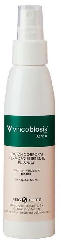 Спрей для тела Vincobiosis Acneic Dermobalancing, 125 мл