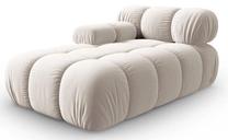 Modulinė sofa Micadoni Home Bellis MIC_CHL_2_F1_BELLIS8, smėlio sp., kairinė, 157 x 97 cm x 62 cm