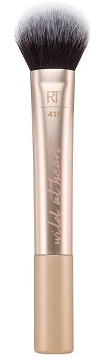 Birstīte, sārtumiem Real Techniques Animalista Round Blush Brush 415 126100, zelta krās.