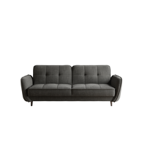 Sofa Bellis Flores 4, pilka sp., 90 x 220 cm x 83 cm