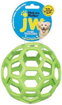 Žaislas šuniui, kamuoliukas JW Pet Hol-ee Roller, 8.7 cm, Ø 8.7 cm, (spalva/dizainas parenkami atsitiktine tvarka), S