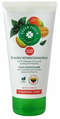 Matu kondicionieris Green Feel's Volume Power With Nettle And Mango Extracts, 150 ml