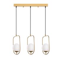 Valgusti rippuv Opviq Chandelier Skew 13451, valge v. / kuldne v.