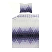 Patalynės užvalkalų komplektas Domoletti Amethyst, mėlyna sp./pilka sp., 50 x 70 cm, 140 x 200 cm