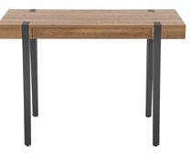 Rakstāmgalds B-39 Honey, 110 cm x 55 cm, 76 cm, melns krās./valriekstu krās.