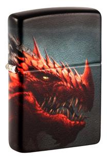 Šķiltava Zippo Dragon 48777, melna krās./sarkana krās.