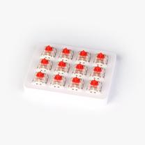 Priedas Keychron Gateron Switch - Red 12pcs, raudona