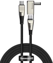 Telefono įkroviklis Baseus CA1T2-D01, DC-In/1x USB Type-C, 200 cm, juoda sp., 100 W