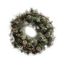 Kalėdinis vainikas Christmas Touch 36C25683/18W, 40 mm, ruda sp.