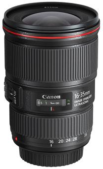 Objektyvas Canon EF 16-35mm F4L IS USM