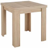 Stalas išskleidžiamas Forte Derby, ąžuolo sp., 80 - 160 cm x 80 cm x 77.6 cm