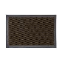 Durų kilimėlis Domoletti 3D, juoda sp./oranžinė sp., 40 cm x 60 cm x 1 cm