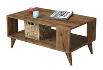 Kavos staliukas Kalune Design City, ruda sp., 90 cm x 54 cm x 41.6 cm