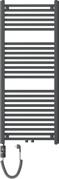 Elektrinis rankšluosčių džiovintuvas Mexen Mars, antracito sp., 50 cm x 120 cm, 600 W