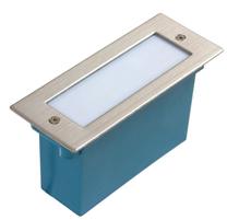 Įleidžiamas lauko šviestuvas Spectrum LED Lava, 1.5W, LED, IP54, sidabro sp.