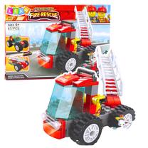 Konstruktors Lean Toys Defend The City Fire Rescue, 67 gab., daudzkrāsaina