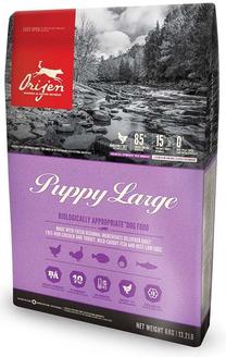 Kuiv koeratoit Orijen Puppy Large, kalaliha/kanaliha/kalkun, 11.4 kg